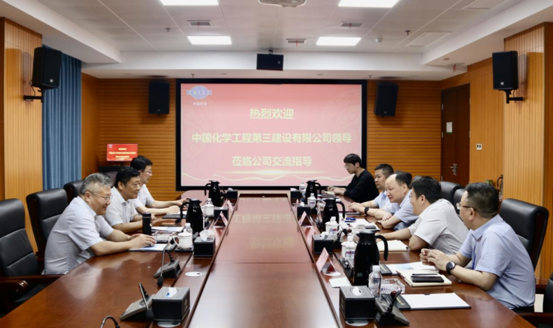 周鴻會(huì)見三化建黨委副書記、總經(jīng)理潘來安