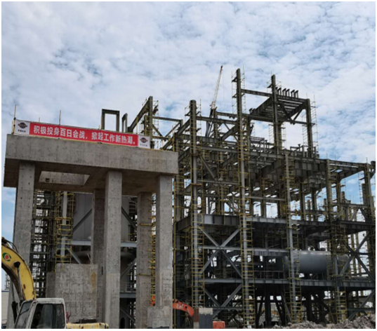 舟山浙石化乙二醇項目打響“抗疫保收，雙百會戰(zhàn)”