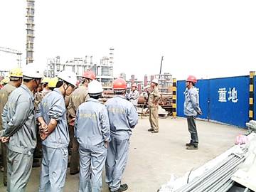 江蘇分公司張家港項(xiàng)目部安全生產(chǎn)月活動成效明顯