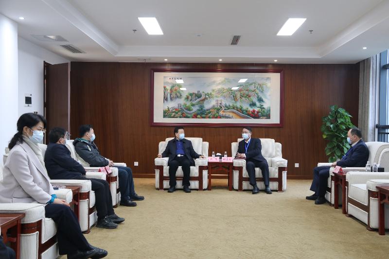 2022年12月，時任湖南省人民政府副省長、黨組成員，省國資委黨委書記陳飛到公司調研指導工作