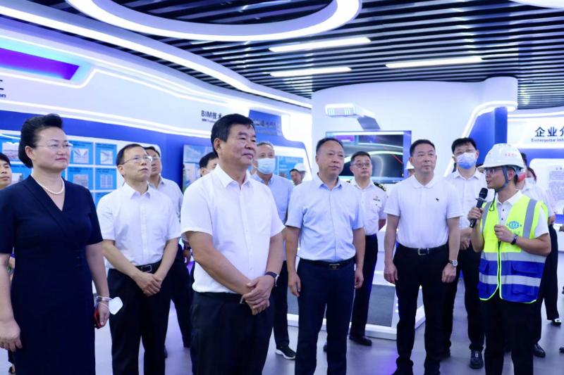 2022年9月，時任民革中央專職副主席，湖南省副省長何報翔到岳陽自貿片區(qū)EOD項目調研指導工作