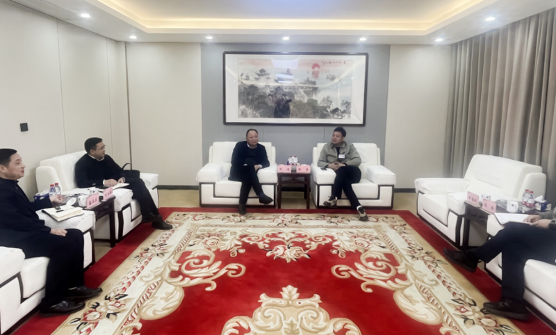 周鴻會(huì)見華能岳陽電廠黨委書記、董事長彭勇