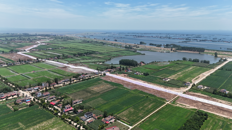 2024年7月，公司搶建團(tuán)洲垸險情第三道防線