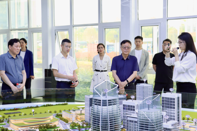 九三學(xué)社湖南省委會(huì)到港晨公司綜合體項(xiàng)目開(kāi)展專題調(diào)研