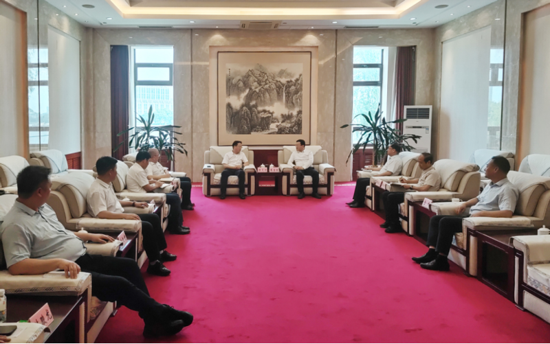 唐文方拜訪鐵嶺市委副書記、市長張寶東