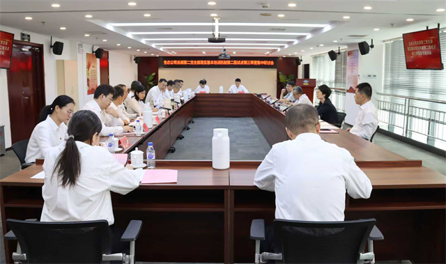 國資委黨建工作局負(fù)責(zé)同志列席指導(dǎo)中國化學(xué)生態(tài)公司基層黨組織集中研討會(huì)