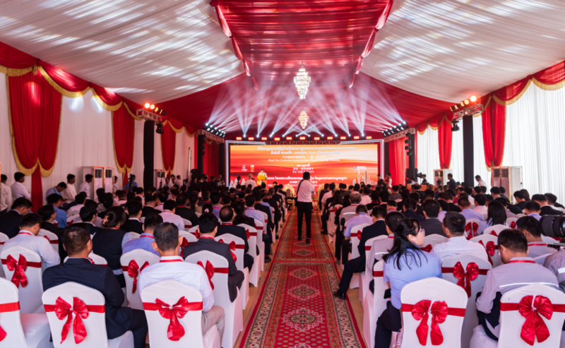 匠心筑造  奉獻精品② | 奮戰開門紅！四化建承建柬埔寨萬力輪胎項目投產